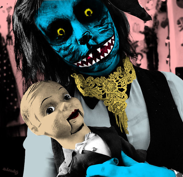 My Face Paintings: I’m Inspired By The Horrible And I Like To Add A Dark Twist My Face Paintings: I’m Inspired By The Horrible And I Like To Add A Dark Twist