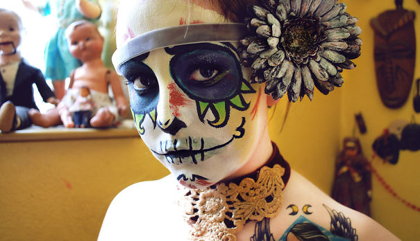 My Face Paintings: I’m Inspired By The Horrible And I Like To Add A Dark Twist My Face Paintings: I’m Inspired By The Horrible And I Like To Add A Dark Twist