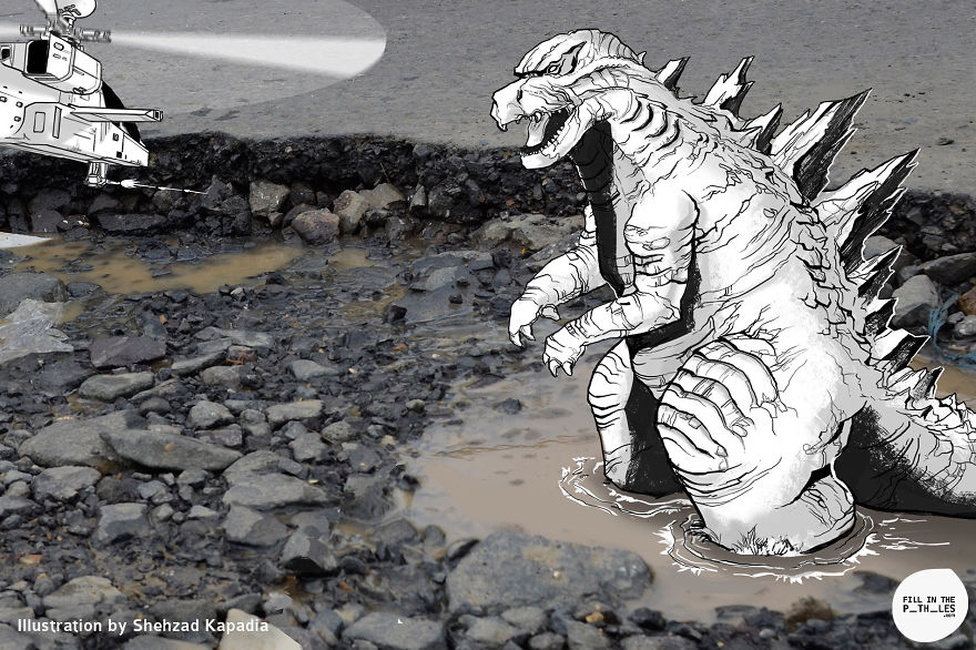 All Roads In Mumbai Lead To Potholes