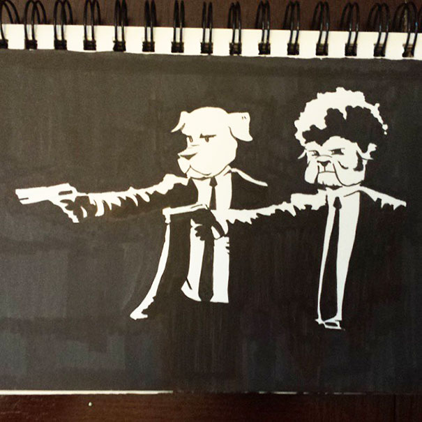 Real Movie Title Typos Turned Into Illustrations