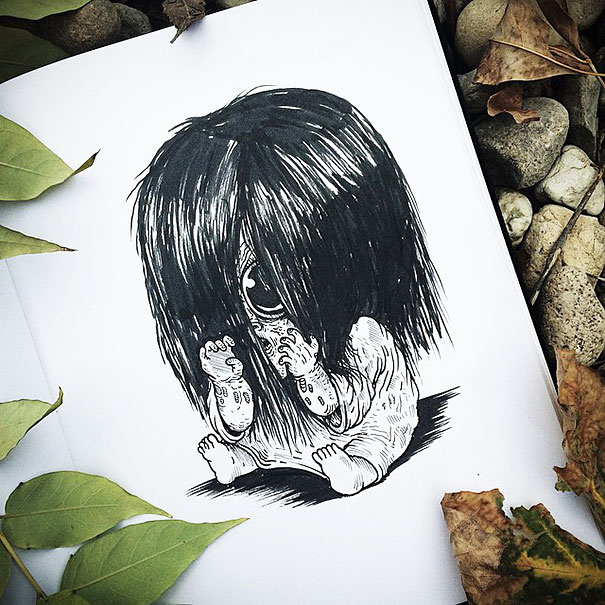 Baby Terrors: Famous Horror Characters As Babies