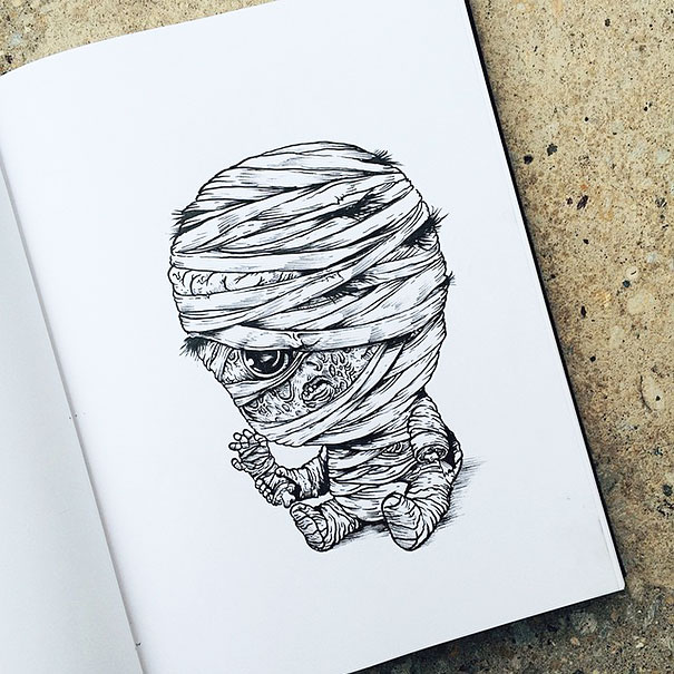 Baby Terrors: Famous Horror Characters As Babies