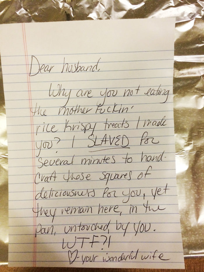 32 Hilarious Love Notes That Illustrate The Modern Relationship
