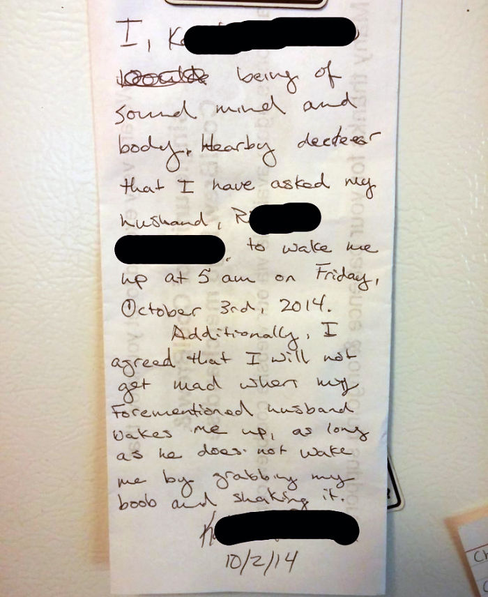 32 Hilarious Love Notes That Illustrate The Modern Relationship