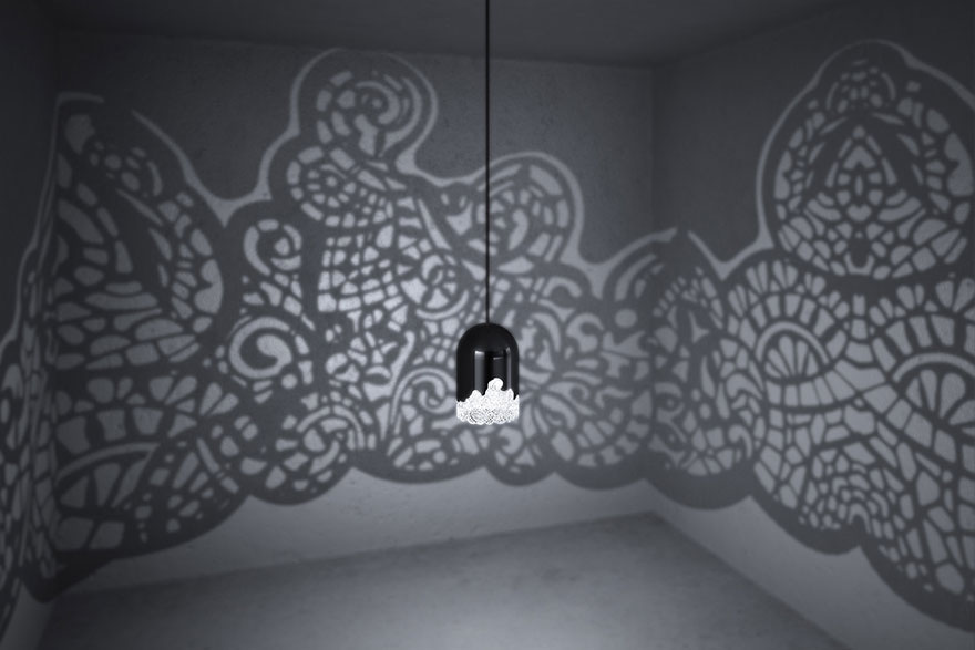 This 3D-Printed Lamp Will Cover Your Room In Elegant Lace Patterns This 3D-Printed Lamp Will Cover Your Room In Elegant Lace Patterns