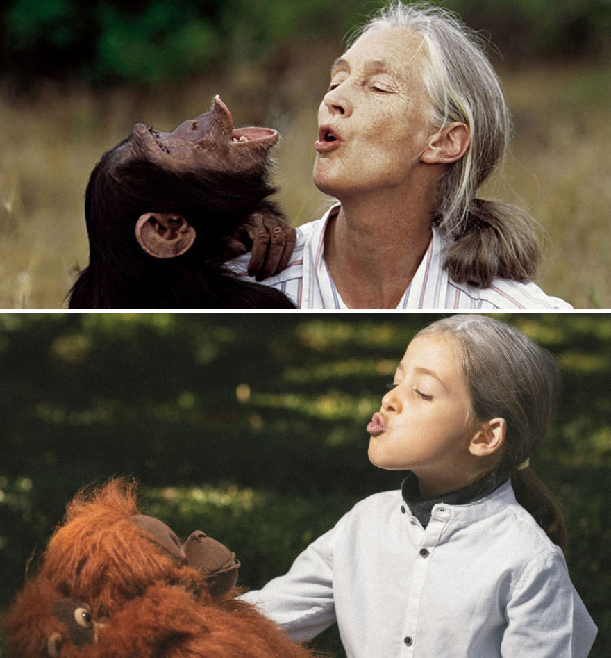 My Little Girl’s Tribute To Her Hero – Dr. Jane Goodall My Little Girl’s Tribute To Her Hero – Dr. Jane Goodall