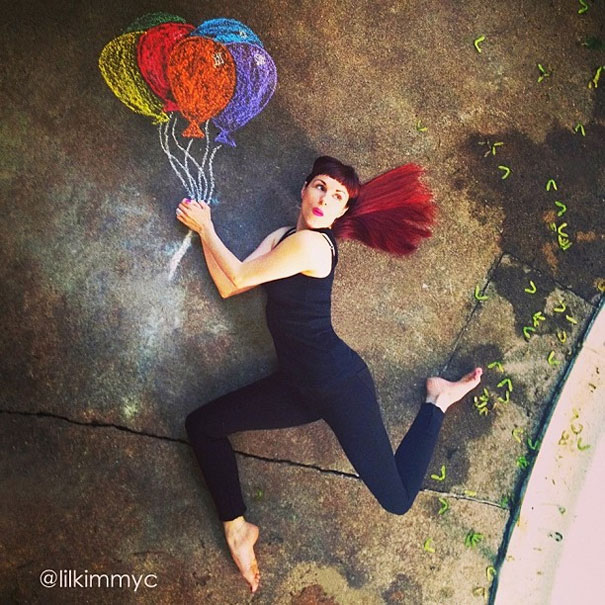 Chalk Drawings Come To Life