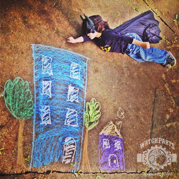 Chalk Drawings Come To Life