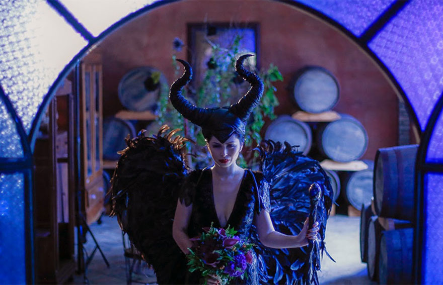 Maleficent-Themed Wedding By Rebellious Brides