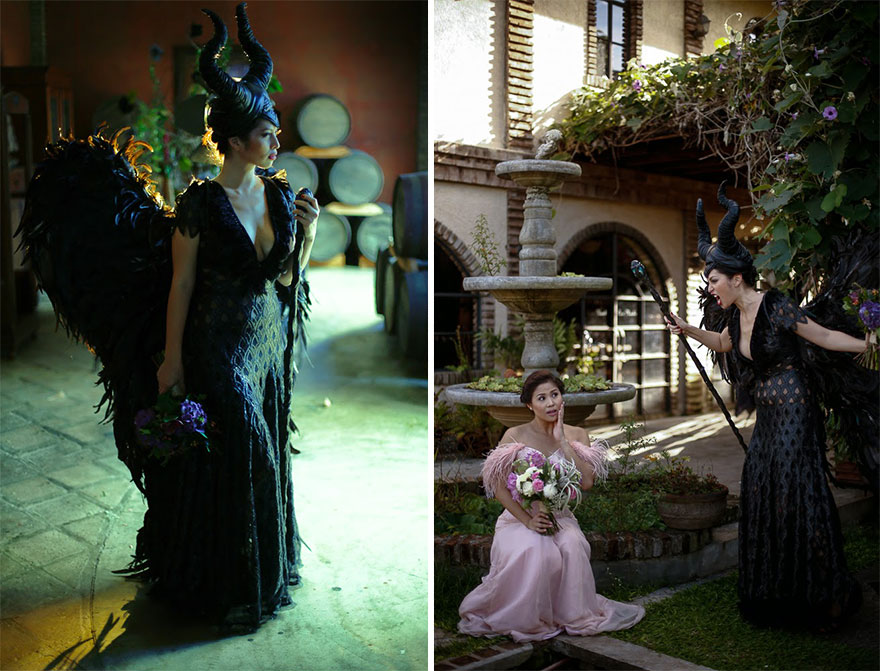 Maleficent-Themed Wedding By Rebellious Brides