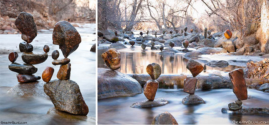 Artist Creates Impossible Towers Of Balanced Rocks To Meditate Artist Creates Impossible Towers Of Balanced Rocks To Meditate