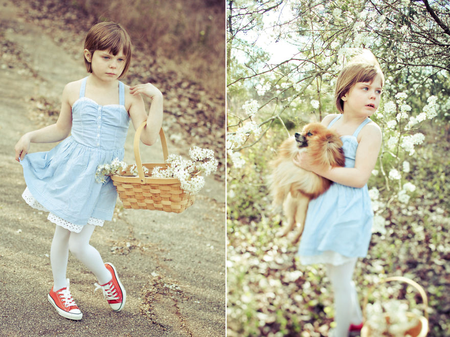 Photographer Mom Turns Her 9-Year-Old Adopted Daughter Into Iconic Characters