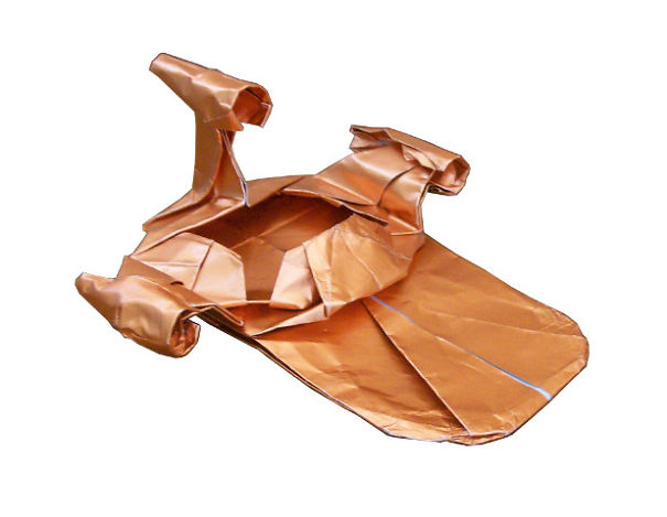 Highly Detailed Origami Models Of Star Wars Vehicles Highly Detailed Origami Models Of Star Wars Vehicles