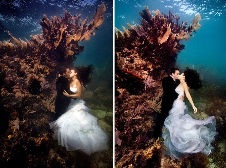 Mermaid Brides: I’m Breaking The Rules Of Traditional Posing And Bringing My Brides Underwater! Mermaid Brides: I’m Breaking The Rules Of Traditional Posing And Bringing My Brides Underwater!