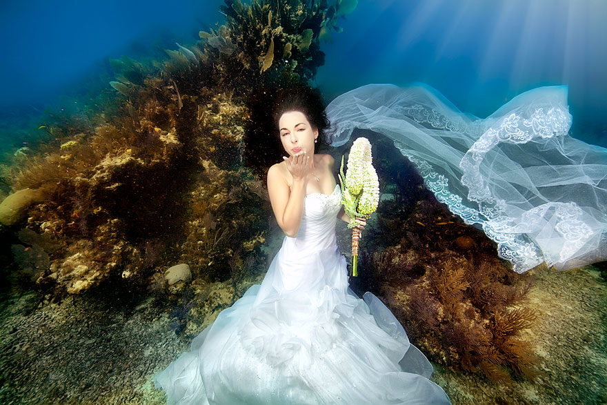 Mermaid Brides: I’m Breaking The Rules Of Traditional Posing And Bringing My Brides Underwater! Mermaid Brides: I’m Breaking The Rules Of Traditional Posing And Bringing My Brides Underwater!