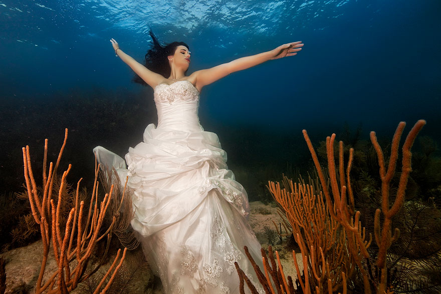 Mermaid Brides: I’m Breaking The Rules Of Traditional Posing And Bringing My Brides Underwater! Mermaid Brides: I’m Breaking The Rules Of Traditional Posing And Bringing My Brides Underwater!