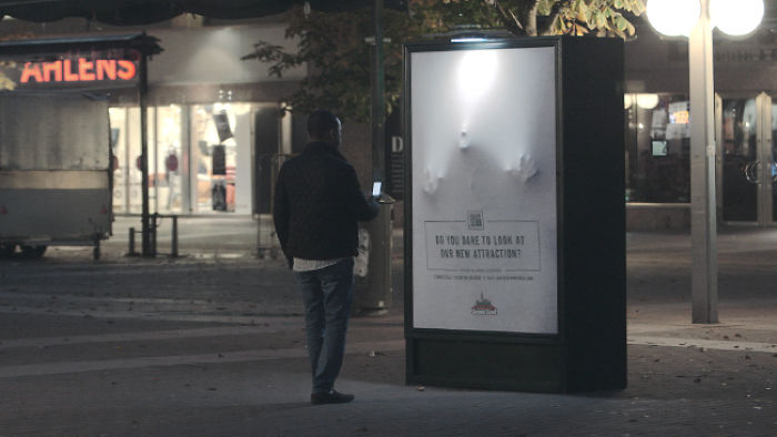 A Haunted Poster Scares People In Stockholm A Haunted Poster Scares People In Stockholm