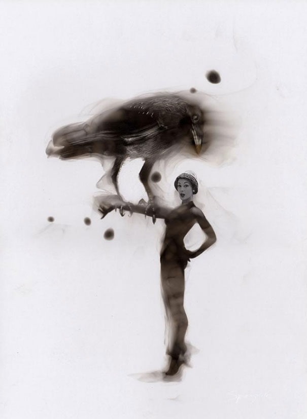 Fire Paintings: Artist Draws With Flames And Soot