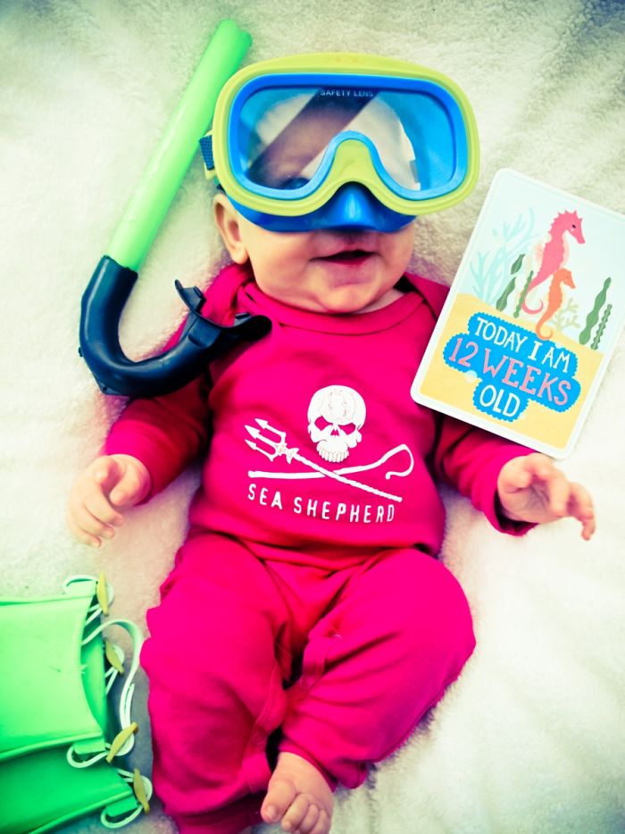 Mum Is Taking Creative Pictures Of Her Daughter Every Week Mum Is Taking Creative Pictures Of Her Daughter Every Week