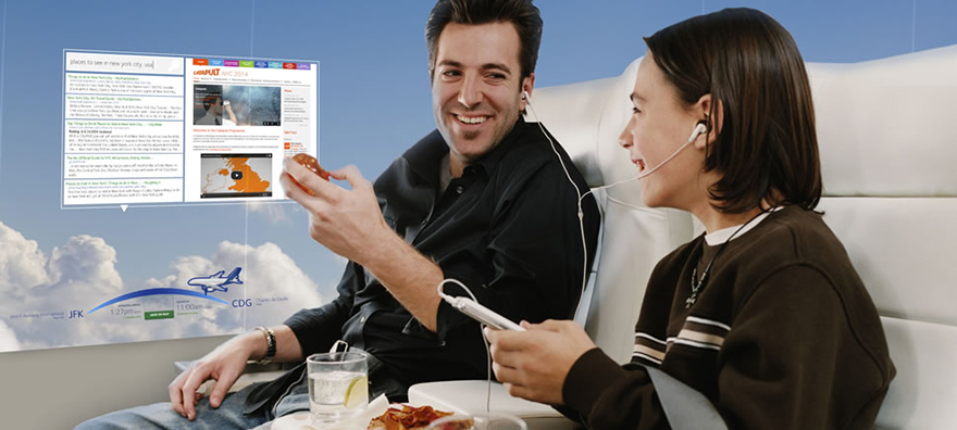 In 10 Years, Windowless Planes Will Give Passengers A Panoramic View Of The Sky