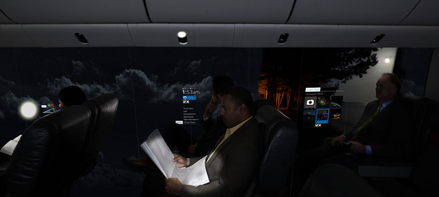 In 10 Years, Windowless Planes Will Give Passengers A Panoramic View Of The Sky