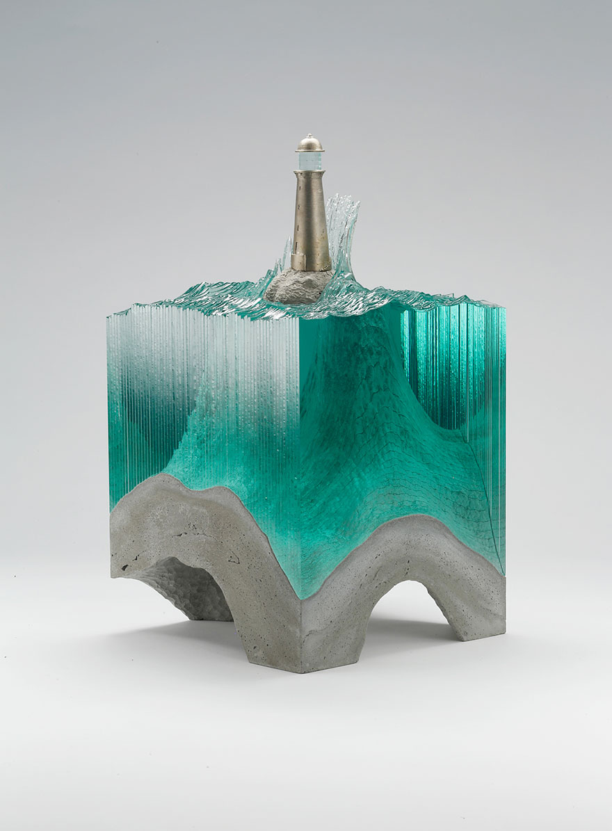 The Beauty Of The Sea In New Layered Glass Sculptures By Ben Young The Beauty Of The Sea In New Layered Glass Sculptures By Ben Young