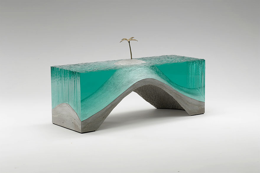 The Beauty Of The Sea In New Layered Glass Sculptures By Ben Young The Beauty Of The Sea In New Layered Glass Sculptures By Ben Young