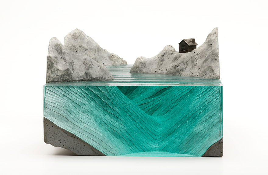 The Beauty Of The Sea In New Layered Glass Sculptures By Ben Young The Beauty Of The Sea In New Layered Glass Sculptures By Ben Young