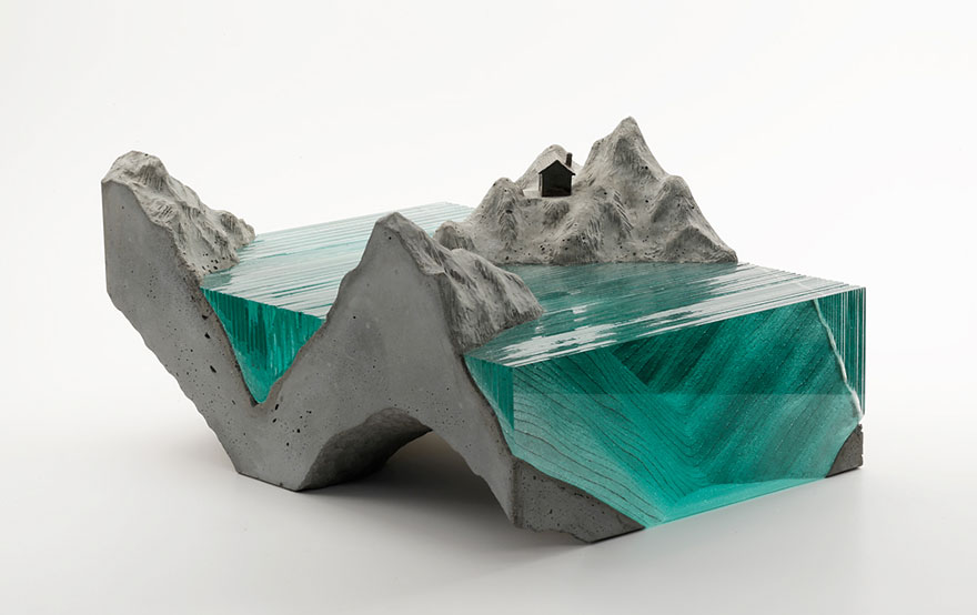 The Beauty Of The Sea In New Layered Glass Sculptures By Ben Young The Beauty Of The Sea In New Layered Glass Sculptures By Ben Young