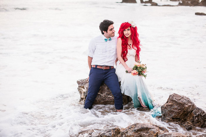 Little Mermaid-Themed Wedding For Your Inner Disney Geek Little Mermaid-Themed Wedding For Your Inner Disney Geek