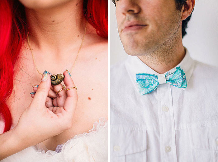 Little Mermaid-Themed Wedding For Your Inner Disney Geek Little Mermaid-Themed Wedding For Your Inner Disney Geek