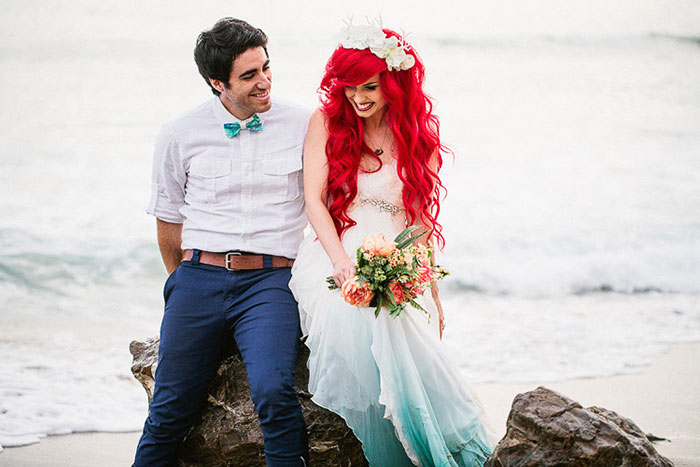 Little Mermaid-Themed Wedding For Your Inner Disney Geek Little Mermaid-Themed Wedding For Your Inner Disney Geek
