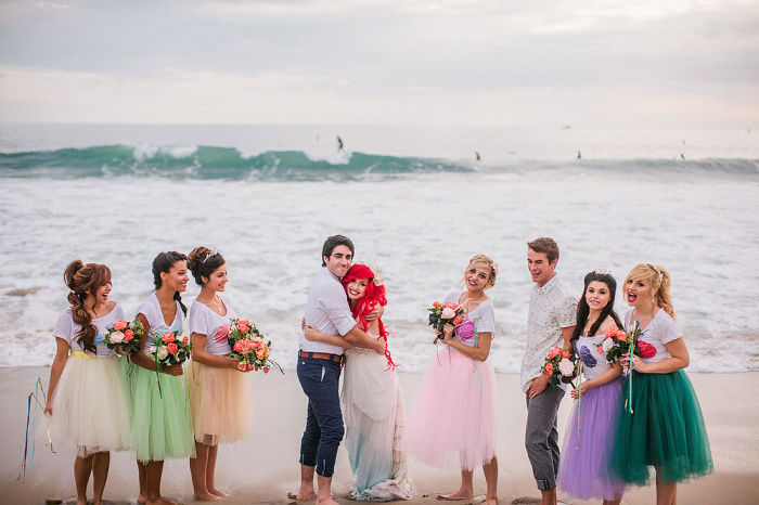 Little Mermaid-Themed Wedding For Your Inner Disney Geek Little Mermaid-Themed Wedding For Your Inner Disney Geek