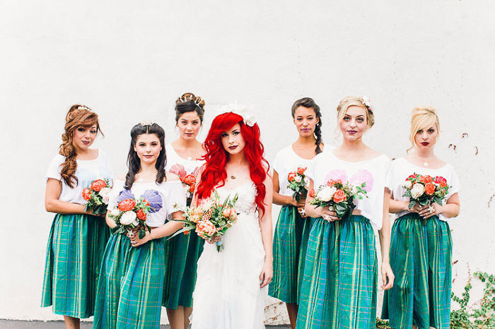 Little Mermaid-Themed Wedding For Your Inner Disney Geek Little Mermaid-Themed Wedding For Your Inner Disney Geek