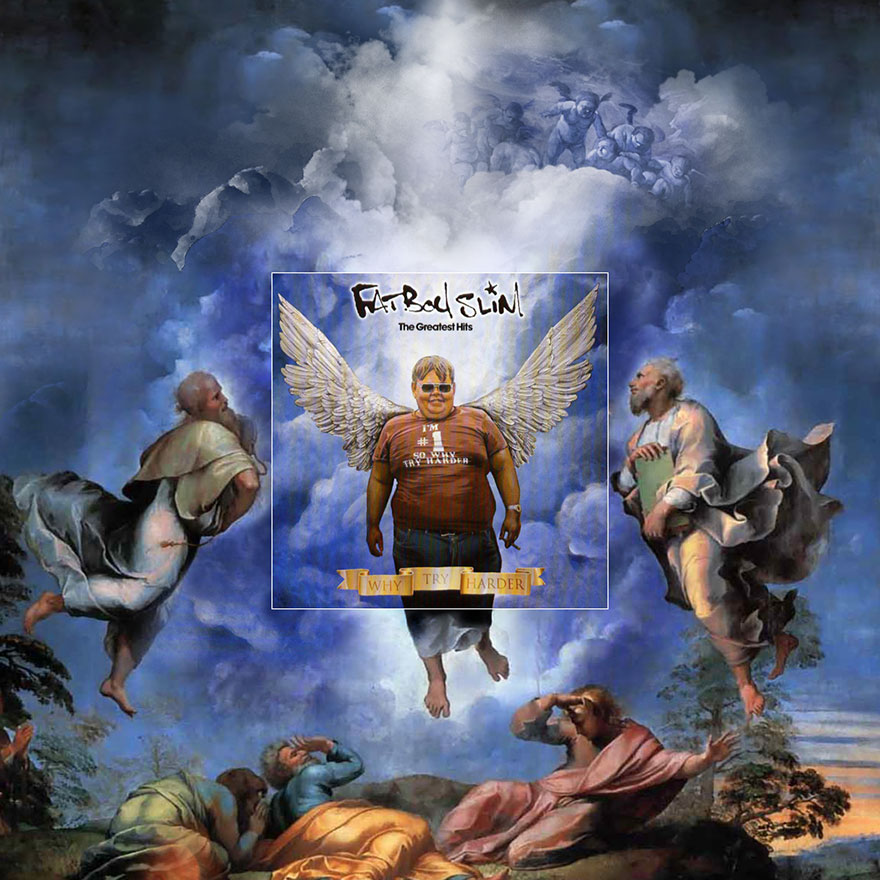 Bigger Picture: Famous Album Covers Extended To Reveal Background Action Bigger Picture: Famous Album Covers Extended To Reveal Background Action
