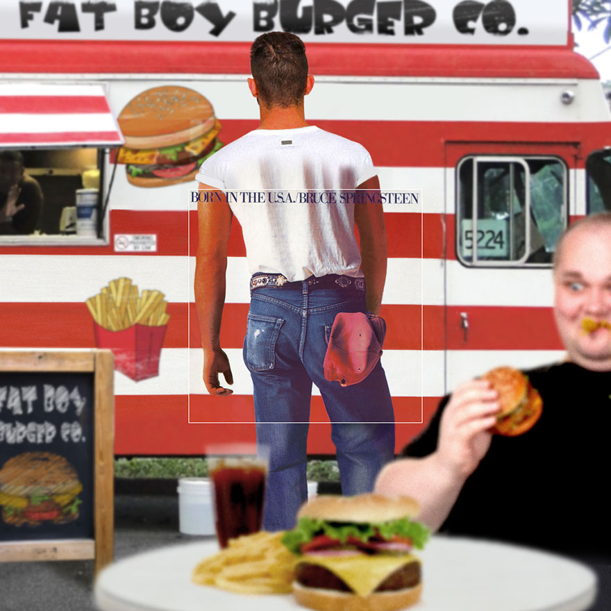 Bigger Picture: Famous Album Covers Extended To Reveal Background Action Bigger Picture: Famous Album Covers Extended To Reveal Background Action