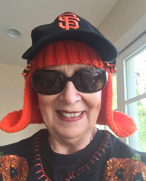 Grandmother Battling Cancer Knits Herself New Hair Grandmother Battling Cancer Knits Herself New Hair