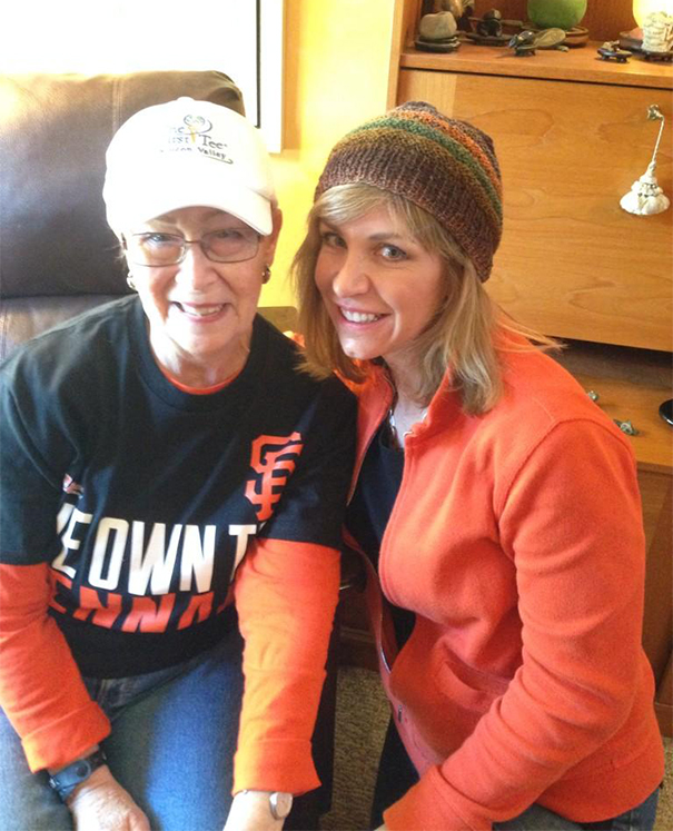 Grandmother Battling Cancer Knits Herself New Hair Grandmother Battling Cancer Knits Herself New Hair