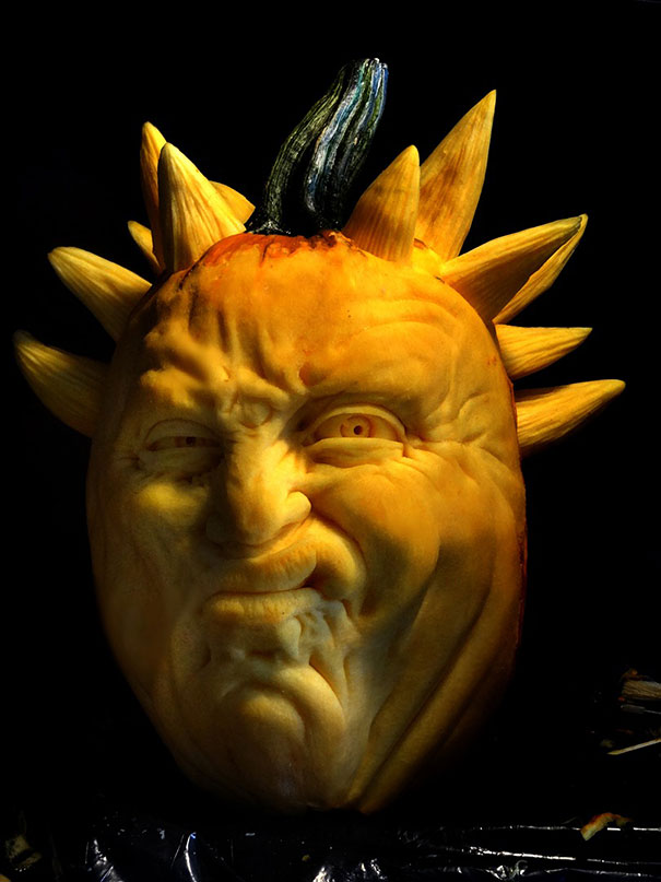 This Guy Makes The Scariest Pumpkin Carvings Ever