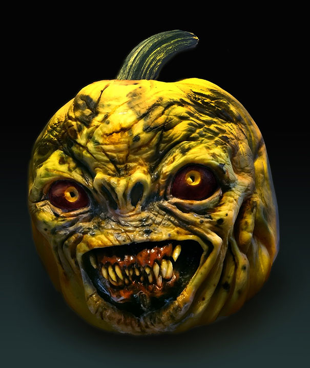 This Guy Makes The Scariest Pumpkin Carvings Ever