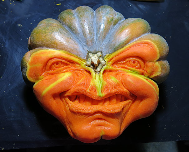 This Guy Makes The Scariest Pumpkin Carvings Ever