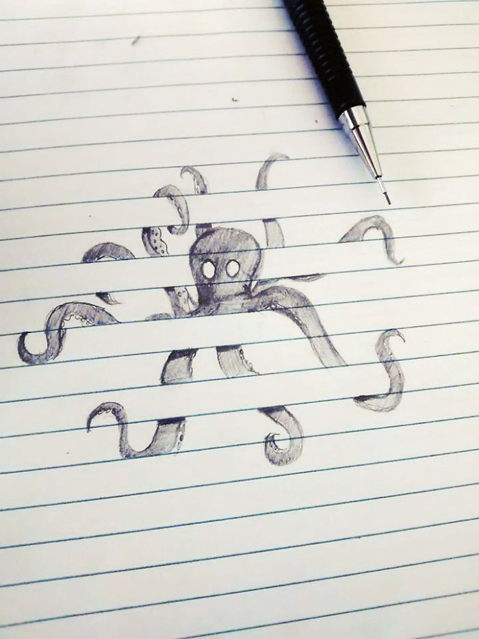 Creative Doodles That Don&#8217;t Stay Within The Lines