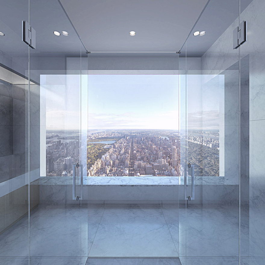 What It&#8217;s Like To Live In A $95-Million Penthouse 1,396 Feet Above New York City