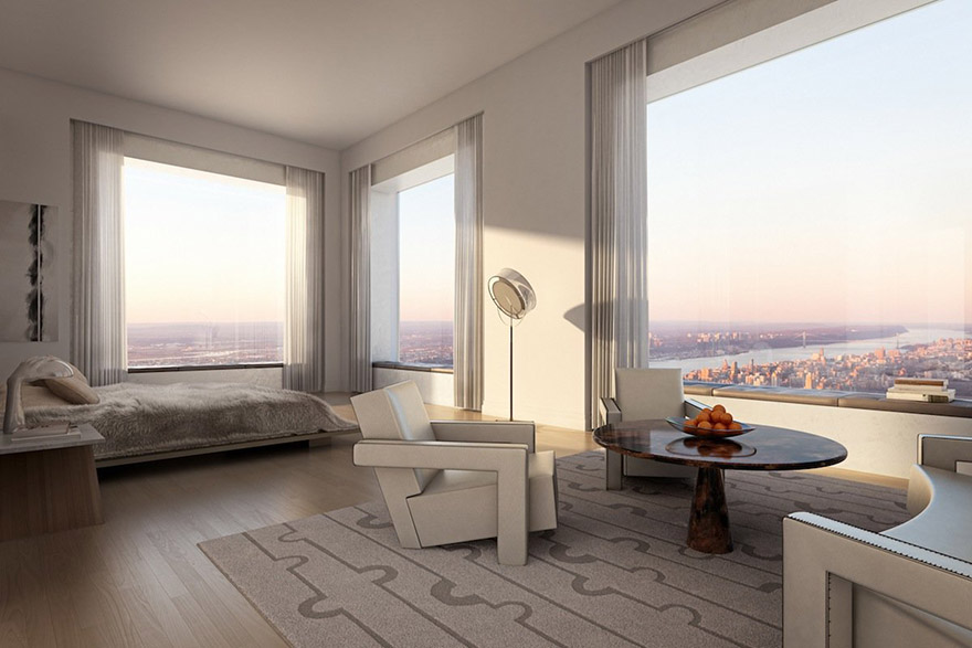 What It&#8217;s Like To Live In A $95-Million Penthouse 1,396 Feet Above New York City