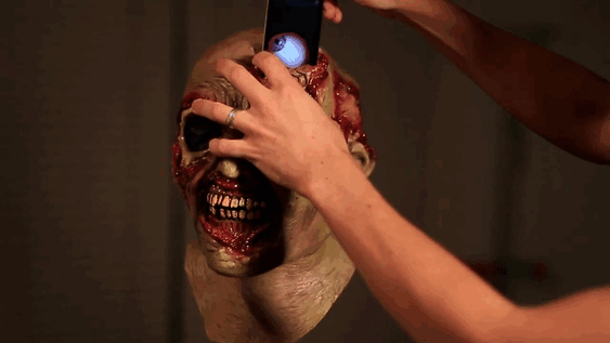 Smartphones Can Make Your Halloween Costumes Creepy As Hell Smartphones Can Make Your Halloween Costumes Creepy As Hell