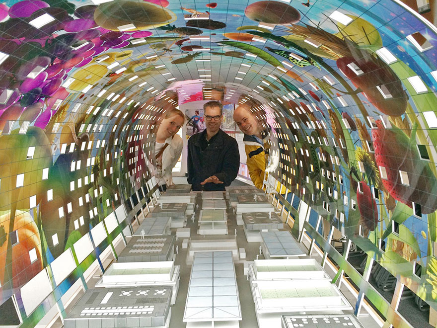 A Spectacular 36,000 Sq Ft Mural Decorates This Newly-Opened Market Hall In Rotterdam