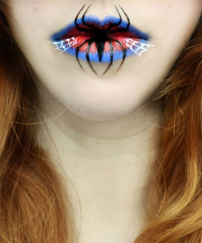 Beautifully Creepy Halloween Lip Makeup Ideas By Eva Pernas