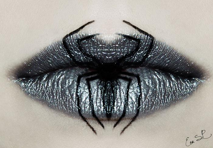 Beautifully Creepy Halloween Lip Makeup Ideas By Eva Pernas