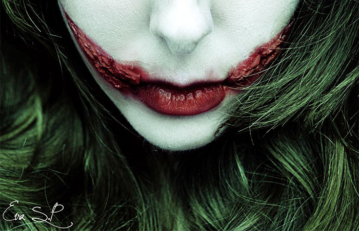 Beautifully Creepy Halloween Lip Makeup Ideas By Eva Pernas