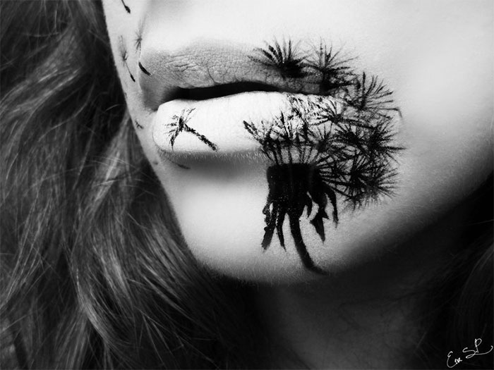 Beautifully Creepy Halloween Lip Makeup Ideas By Eva Pernas
